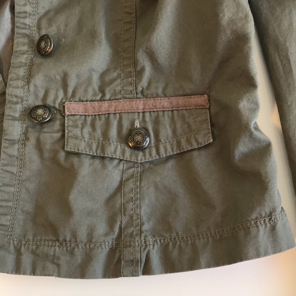 Apt. 9 Army green Cotton Blazer Size Small - Picture 8 of 12